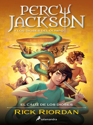 cover image of Percy Jackson y el cáliz de los dioses